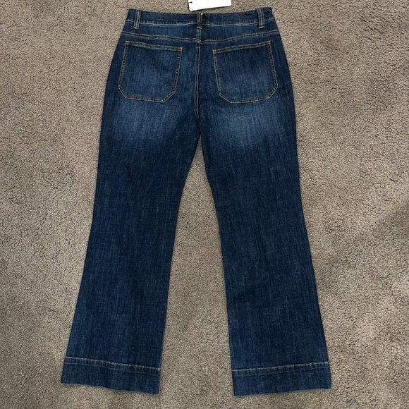 CAbi Dark Blue Flare Jeans - Picture 4 of 13